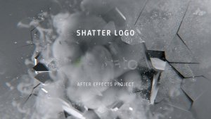 Videohive Shatter Logo 27656556 Logo Stings template preview
