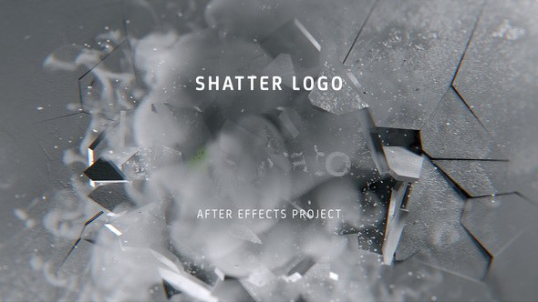 Videohive Shatter Logo 27656556 Logo Stings template preview