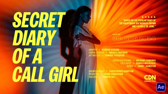 Videohive Premiere Cinematic Titles Titles template preview