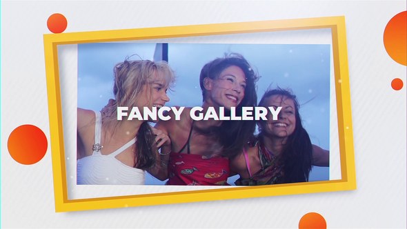 Videohive Fancy Minimal Gallery Openers template preview