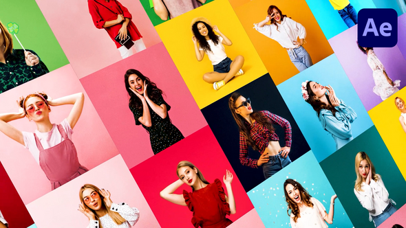 Videohive Mosaic Logo Reveal 56535072 Broadcast-packages template preview
