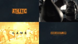 Pure Sport Template Video Displays template preview