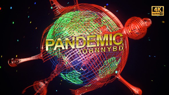 Videohive Pandemic - Virus taking over the world opener Openers template preview
