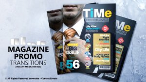 Videohive Magazine Promo - Transitions Product Promo template preview