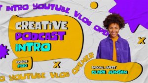 Videohive Podcast Intro | Youtube Vlog Opener Openers template preview