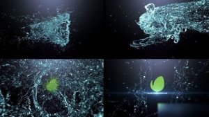 Videohive Water Splash Logo Reveal 38453225 Openers template preview