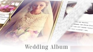Videohive Wedding Album 49481566 Openers template preview