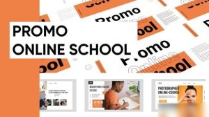 Videohive Promo Online School Presentation Openers template preview
