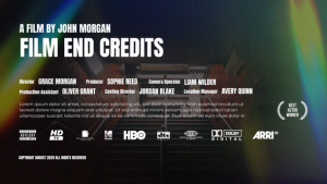 Videohive Film End Credits 60614208 Titles template preview
