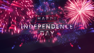 Videohive July 4th Fireworks Celebration Opener Openers template preview