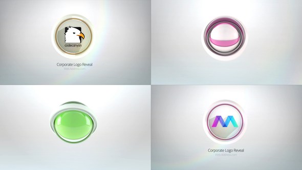 Videohive Clean Business Logo Reveals Logo Stings template preview