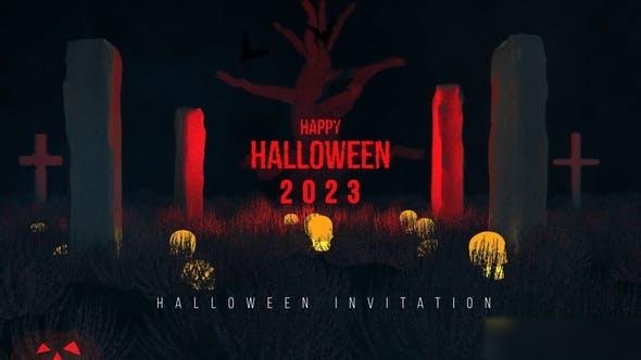 Videohive Halloween Invitation 48849796 Openers template preview