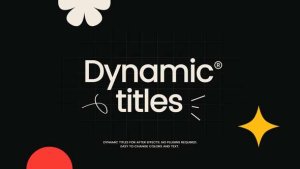 Videohive Dynamic Titles Intro Titles template preview