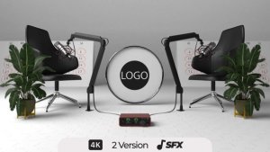 Videohive Daily Podcast Intro Logo Stings template preview