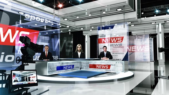 Videohive Virtual Studio Set Broadcast-packages template preview