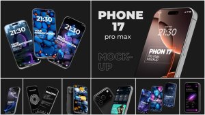 Videohive Phone 17 Pro Max Mockup Product Promo template preview