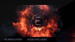 Videohive Cinematic Fire Logo 46379064 Logo Stings template preview