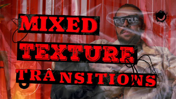 Videohive Mixed Texture Transitions 58655271 Elements template preview