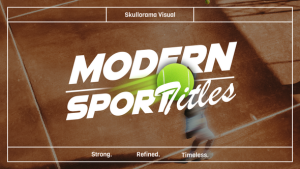 Videohive Modern Sport Titles Titles template preview