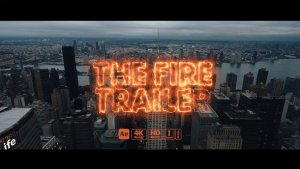 Videohive Fire Trailer Titles Titles template preview