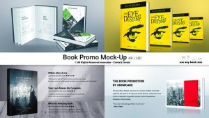 Videohive Book Promo Mock-Up Product Promo template preview