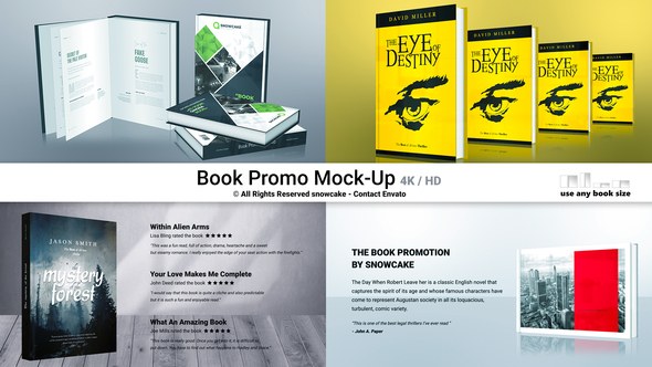 Videohive Book Promo Mock-Up Product Promo template preview