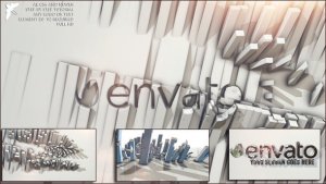 Videohive Elegant 3d logo Logo Stings template preview