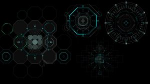 Videohive HUD Info Gadgets 5 Elements template preview