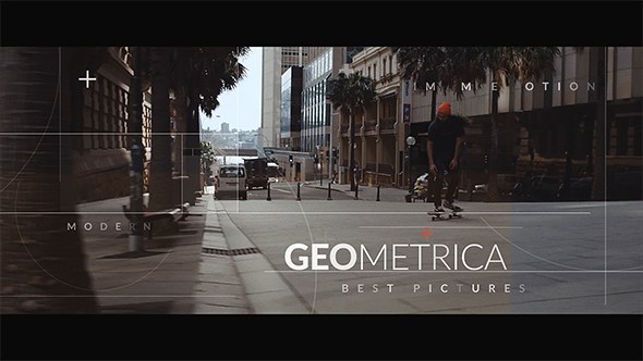 Opening Titles Video Displays template preview