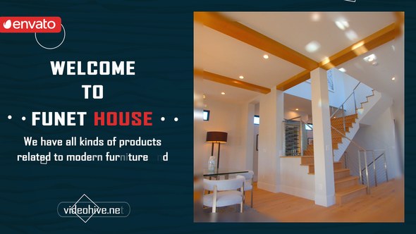 Videohive Interior Design & Furniture Slideshow Product Promo template preview