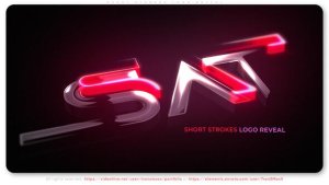 Videohive Short Strokes Logo Reveal Logo Stings template preview