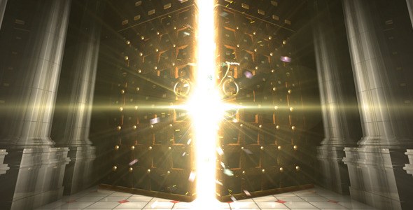 Videohive Logo Doorway Logo Stings template preview
