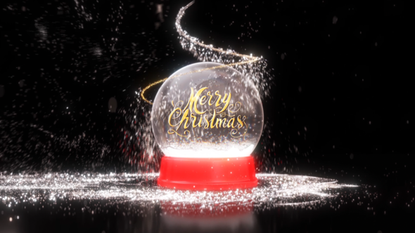 Videohive Snow Globe Logo Logo Stings template preview