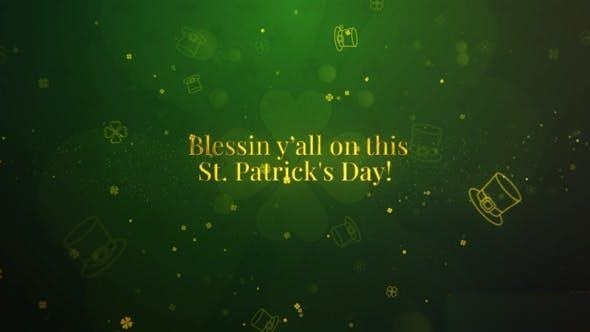 Videohive St Patricks Day Openers template preview
