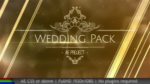 Wedding Video Displays template preview