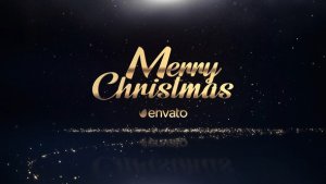 Christmas Wishes Video Displays template preview