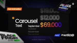 Videohive Text Carousel 60033617 Titles template preview