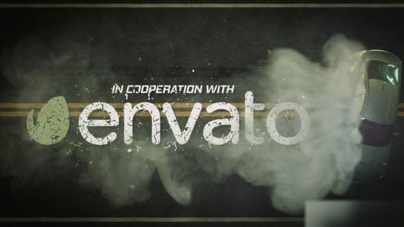 Videohive Drift Car Race | Automotive Fast Speed Logo Intro 1 Openers template preview