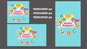 Videohive Hello Summer Intro 45659795 Video Displays template preview