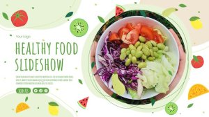 Videohive Healthy Food Slideshow 37394979 Video Displays template preview