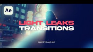 Videohive Light Leaks Transitions 58624371 Elements template preview