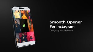Videohive Smooth Opener for Instagram Openers template preview