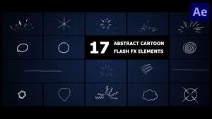Videohive Abstract Cartoon Flash FX Elements | After Effects Elements template preview