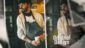 Videohive Grunge Photo Slideshow 2 Openers template preview