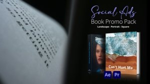Videohive Book Promo Pack - Social Ads Product Promo template preview