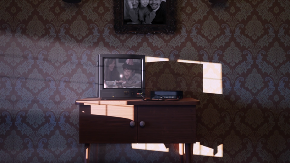 Videohive Old TV | VHS Intro Video Displays template preview