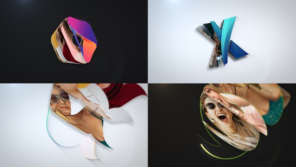 Videohive Photo Flip Logo Reveal Logo Stings template preview
