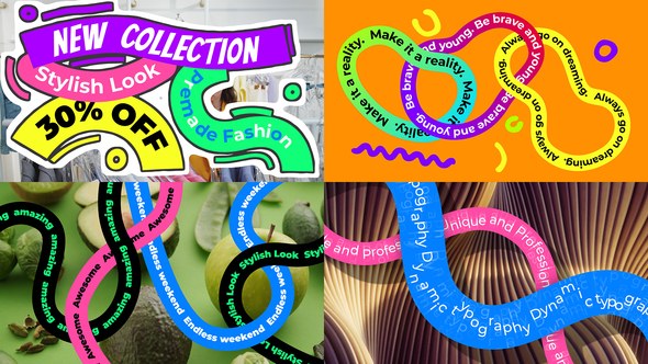 Videohive Abstract Line Titles Titles template preview
