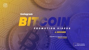 Videohive Bitcoin Promotion Instagram V123 Product Promo template preview