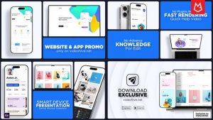 Videohive Multiscreen Website Presentation Mockup Product Promo template preview